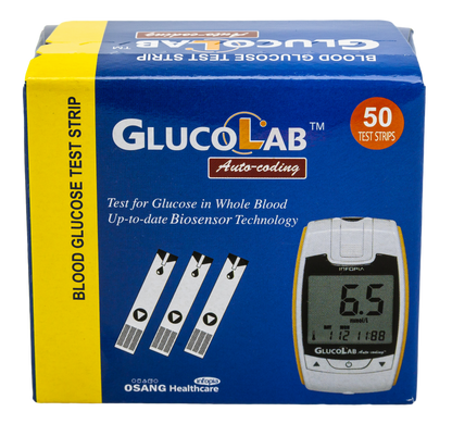 Glucolab Test Strips (50 Strips)